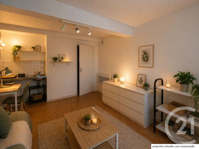 Appartement Studio à vendre - 1 pièce - 19.42 m2 - TOULOUSE - 31 - MIDI-PYRENEES - Century 21 Fly Immo