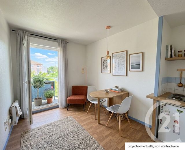 Appartement T1 à vendre - 1 pièce - 16.52 m2 - TOULOUSE - 31 - MIDI-PYRENEES - Century 21 Fly Immo