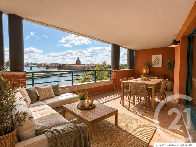 Appartement T4 à vendre - 4 pièces - 109.55 m2 - TOULOUSE - 31 - MIDI-PYRENEES - Century 21 Fly Immo