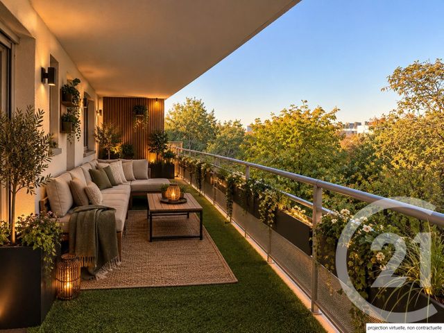 Appartement T2 à vendre - 2 pièces - 48.31 m2 - TOULOUSE - 31 - MIDI-PYRENEES - Century 21 Fly Immo